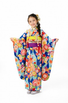 着物-七五三-女の子-7歳-四つ身