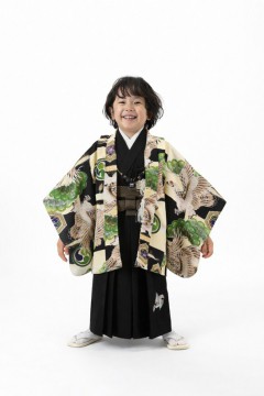 着物-七五三-男の子-3歳-羽織袴