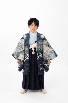 着物-七五三-男の子-5歳-羽織袴