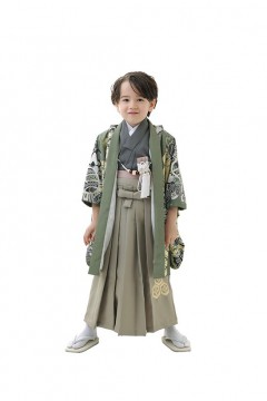 着物-七五三-男の子-5歳-羽織袴
