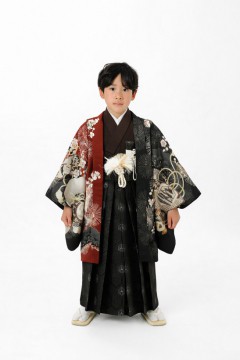 着物-七五三-男の子-5歳-羽織袴