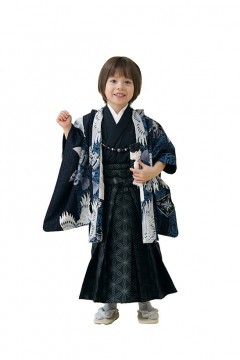 着物-七五三-男の子-3歳-羽織袴