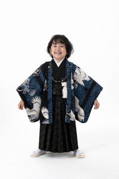 着物-七五三-男の子-3歳-羽織袴